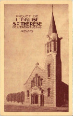Projet de l'Eglise Sainte-Therese -
													51 Marne
												