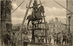Reims Statue de Jeanne d'Arc à Reims