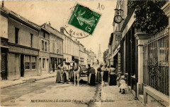 Mourmelon-le-Grand La Rue de Chalons à Mourmelon-le-Grand