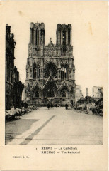 Reims-La Cathédrale à Reims