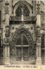 Ay Le Portail de l'Eglise -
													51 Marne
												