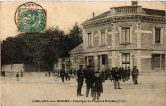 Chalons sur Marne Fabrique de Papiers Peints