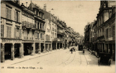 Reims La Rue de l'Etape à Reims