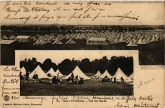 Camp de Chalons - Vue de Tentes -
													51 Marne
												