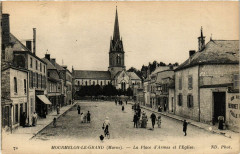 Mourmelon-le-Grand - La Place d'armes à Mourmelon-le-Grand