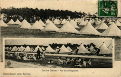 Camp de Chalons - Vue d'Un Campement -
													51 Marne
												