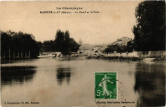 Mareuil sur Ay - Le Canal à Reuil