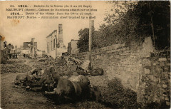 Bataille de la Marne - Maurupt - Caisson de Munitions -
													51 Marne
												