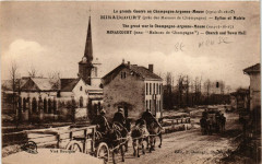 Minacourt - Eglise et Mairie