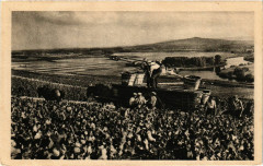 Scene de vendange a Hautvillers à Hautvillers