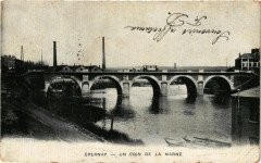 Epernay - Un coin de la Marne à Épernay