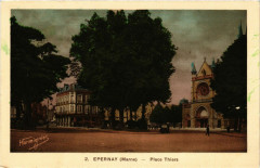 Epernay - Place Thiers à Épernay