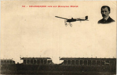 Delagrange vole sur Monoplan Bleriot