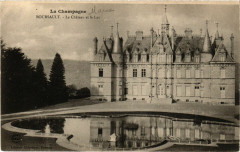 Boursault - Le Chateau et le Lac à Boursault