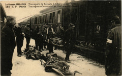 Transport de blesses a Chalons-sur-Marne -
													51 Marne
												