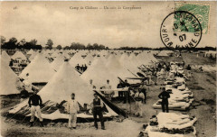 Camp de Chalons - Un coin de Campement