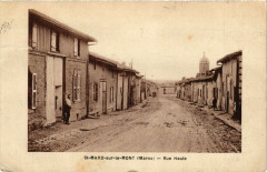 Saint-Mard sur le Mont Rue Haute à Saint-Mard-sur-le-Mont