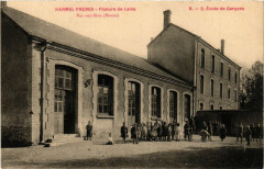 Harmel Freres-Filature de Laine Val-des-Bois. Ecole de Garcons