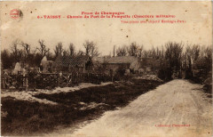 Taissy-Chemin du Fort de la Pompelle Cimetiere militaire à Taissy