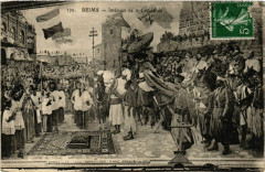 Reims-Interieur de la Cathédrale à Reims