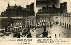 Guerre Européenne-Le Crime de Reims La Place Royale à Reims