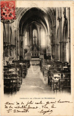 Interieur de l'Eglise de Mourmelon