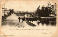 Chalons sur Marne - Le Pont du Canal