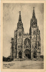 Notre Dame De L'Epine pres CHALONSsur Marne d'ap.un dessin à L'Épine
