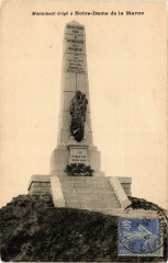 Monument erige a Notre-Dame de la Marne