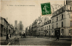 Reims - La Rue Libergier à Reims