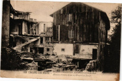 Chalons-sur-Marne Rue de Chastillon maisons effondrées Hauses... -
													51 Marne
												