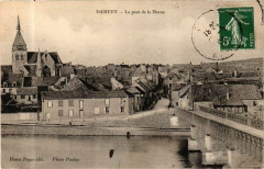 Damery - Le Pont de la Marne à Damery