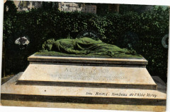 Ed. Aqua 3094 Reims Tombeau de l'Abbe Miroy à Reims