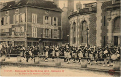 Troyes Cavalcade du Mardi-Gras 1912 à Troyes