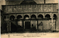 Villemaur - Jubé de l'Eglise -
													10 Aube
												