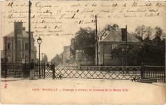 Romilly Passage a niveau et Avenue Aube