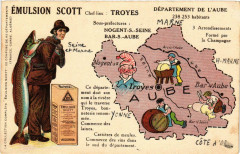 Souvenir France -
													10 Aube
												