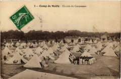 Camp de Mailly - Un coin du Campement -
													10 Aube
												