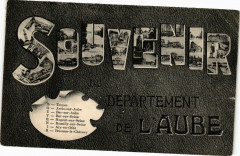 Souvenir de department de l'aube -
													10 Aube
												