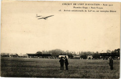 Circuit De L'Est D'Aviation - Leblanc sur monoplan Blériot