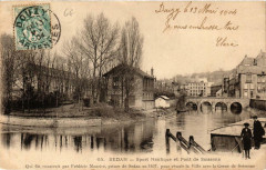 Sedan Sport Nautique et Pont de Soissons à Sedan