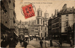 Sedan Place Crussy et Place d'Armes à Sedan