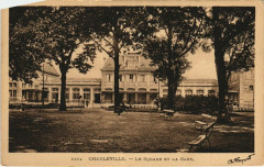 Charleville - Le square et la gare