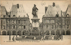 Charleville - La Statue de Charles de Gonzague -
													08 Ardennes
												