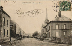Boutancourt - Place de la Mairie -
													08 Ardennes
												