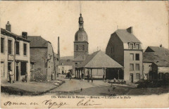 Braux - L'Eglise et la Halle -
													08 Ardennes
												