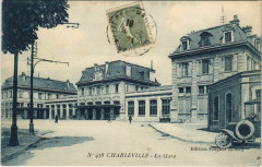 Charleville - La Gare -
													08 Ardennes
												