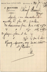 J. Bouvier - Successeur -
													08 Ardennes
												