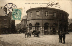 Sedan - La Halle et la Rue Carnot à Sedan