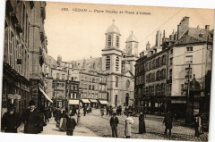 Sedan - Place Crussy et Place d'Armes à Sedan